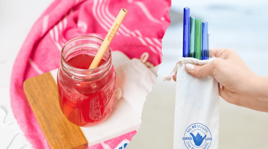 Biodegradable straw VS reusable straw! Discover the best eco-friendly alternatives - Shaka Love