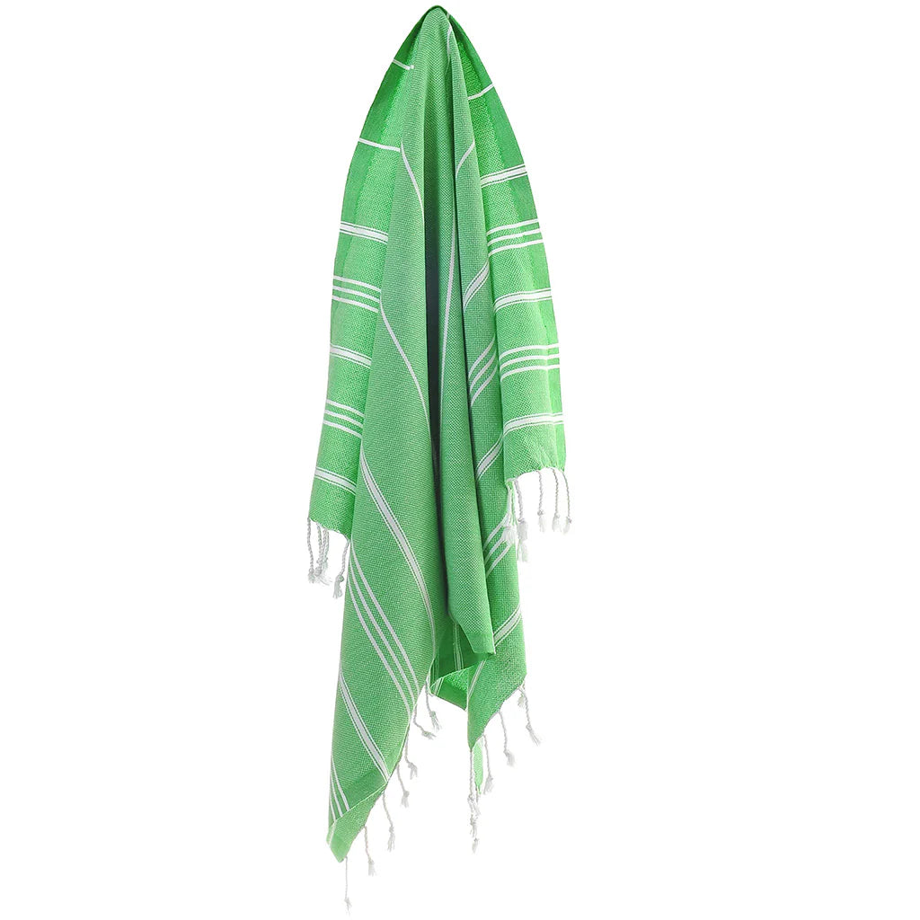 SEA TURTLE GREEN Turkish Hand Towels - Set of 2