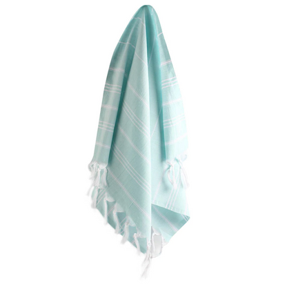 LIGHT TEAL Luxury Turkish Hand Towels