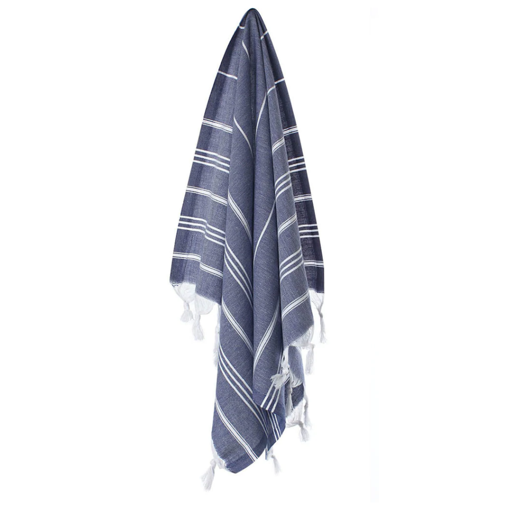 NAVY BLUE Luxury Turkish Hand Towels